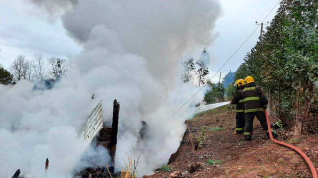 Tres ataques incendiarios se registraron en la provincia de Arauco