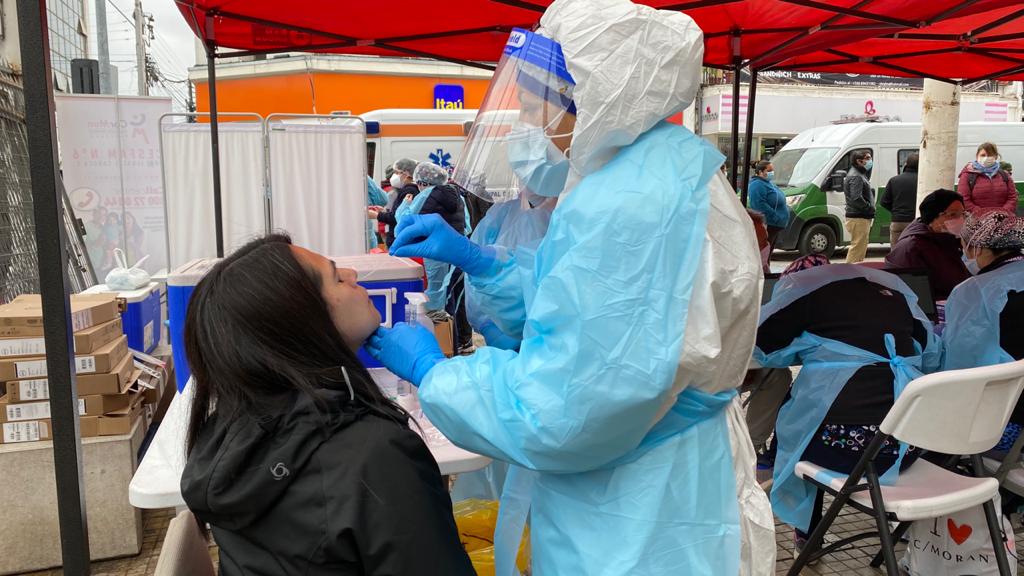 Pesquisa activa: Más de 18 mil test PCR se han realizado en O'Higgins durante agosto