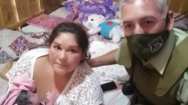 Carabineros asistió parto de joven mujer en tomas de Alto Hospicio