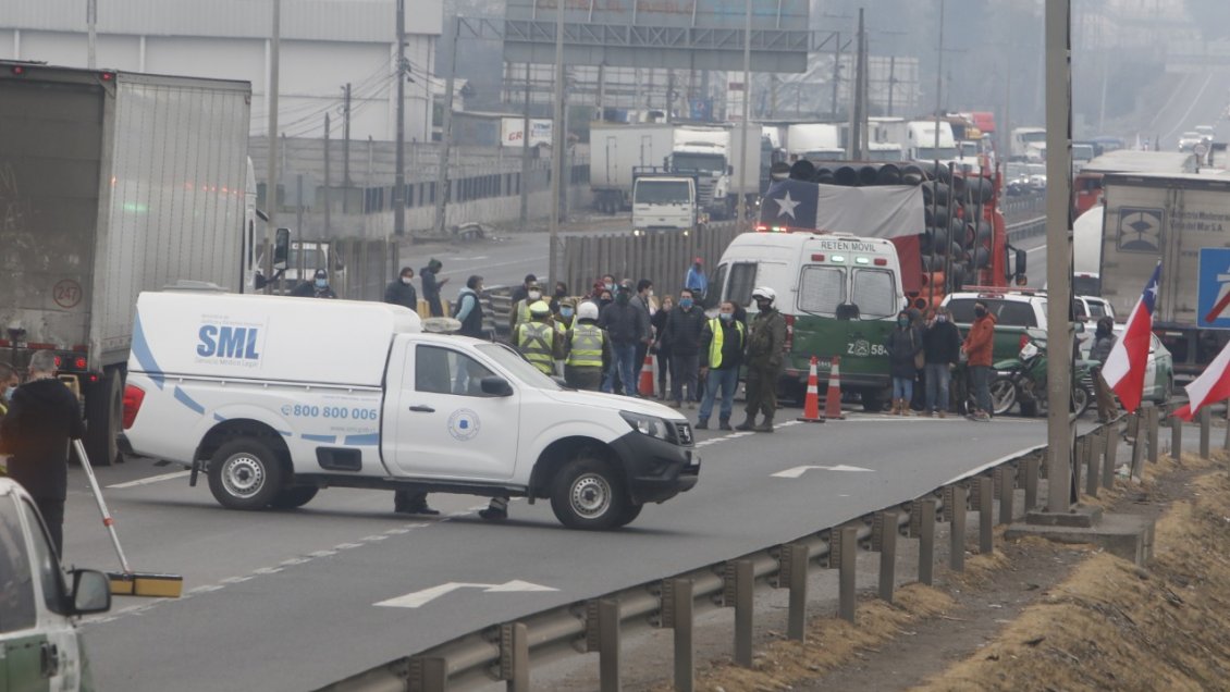 Fiscalía: Conductor no tuvo responsabilidad en muerte de manifestante en Curicó