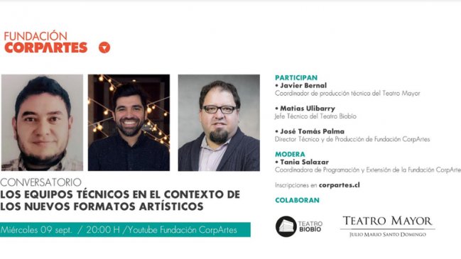 Fundación CorpArtes presenta el ciclo 