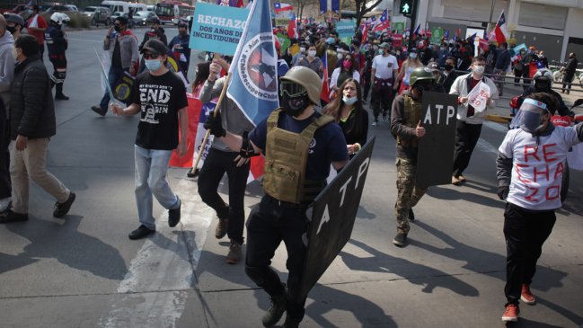 Jefatura militar desmintió haber autorizado marcha del Rechazo