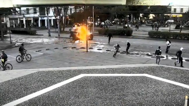 Prisión preventiva para acusados de participar en destrozos a la Universidad de Concepción