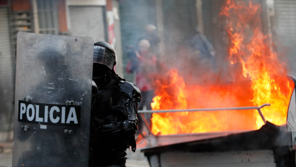 Colombia: 58 heridos y ocho muertos dejaron las manifestaciones contra la policía