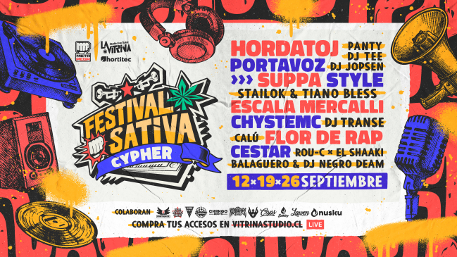 Raperos protagonizan nueva edición de Festival Sativa