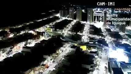   Cámaras captaron la fuerza del temblor 6,3 Richter que sacudió al norte de Chile 