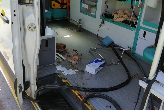 Quintero: Turba atacó ambulancia que pretendía trasladar a hombre acusado de delitos sexuales