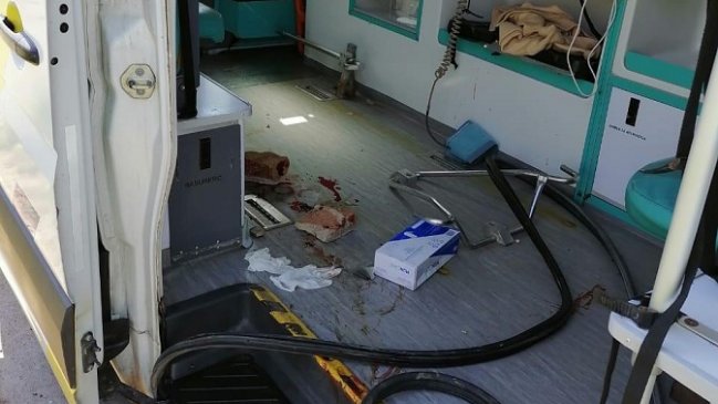 Quintero: Turba atacó ambulancia que pretendía trasladar a hombre acusado de delitos sexuales