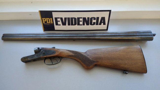 O'Higgins: PDI incautó escopeta de colección en Nancagua