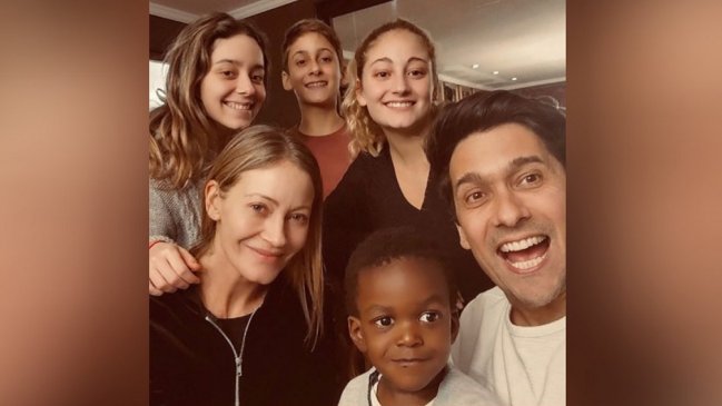 Marcela Vacarezza y Rafael Araneda adoptaron a un niño de origen haitiano