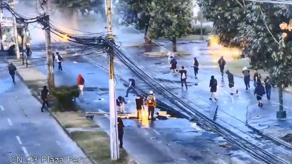 Menores imputados por destrozos en la U. de Concepción salen de internación provisoria