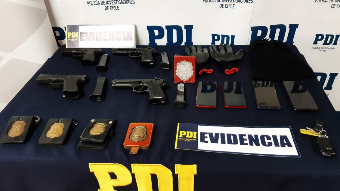 PDI desarticuló banda dedicada al asalto de transportes de cigarrillos en Osorno