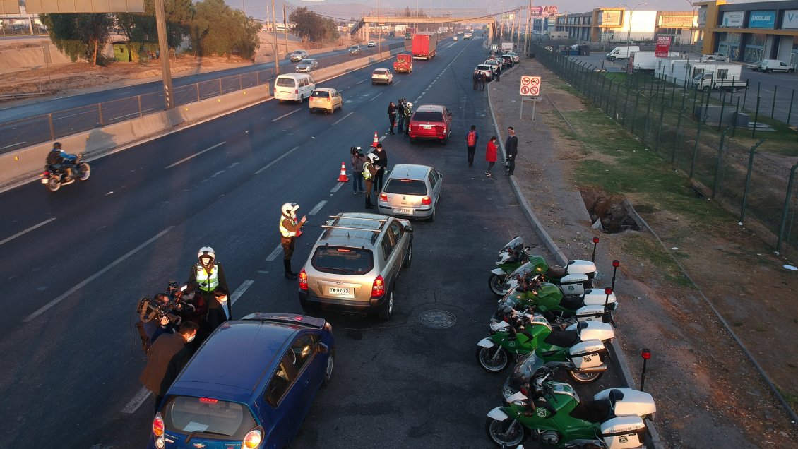 Balance de Carabineros: 51.000 vehículos salieron durante Fiestas Patrias