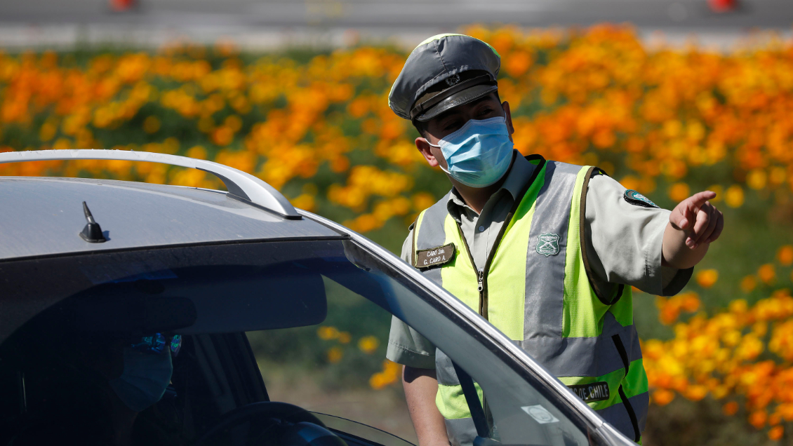 Carabineros reportó una caída de un 21% en la entrega de permisos temporales