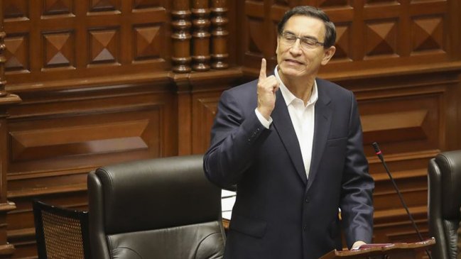 Congreso de Perú rechazó la destitución del presidente Martín Vizcarra