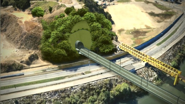 EFE explicó moderno sistema de tronaduras controladas para abrir nuevo túnel en cerro Chepe de Concepción