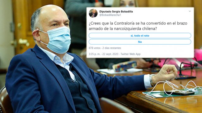 Polémica encuesta de diputado UDI con descalificación a Contraloría llega a la Comisión de Ética