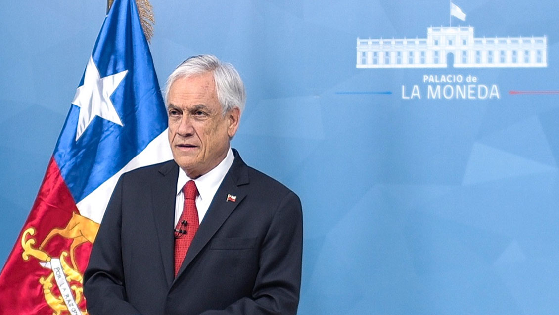 Presidente Piñera pide unidad en la ONU para enfrentar la pandemia y la recesión
