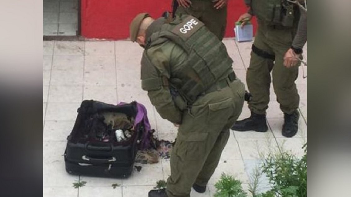 Insólito: Una maleta explotó al interior de una casa en La Serena