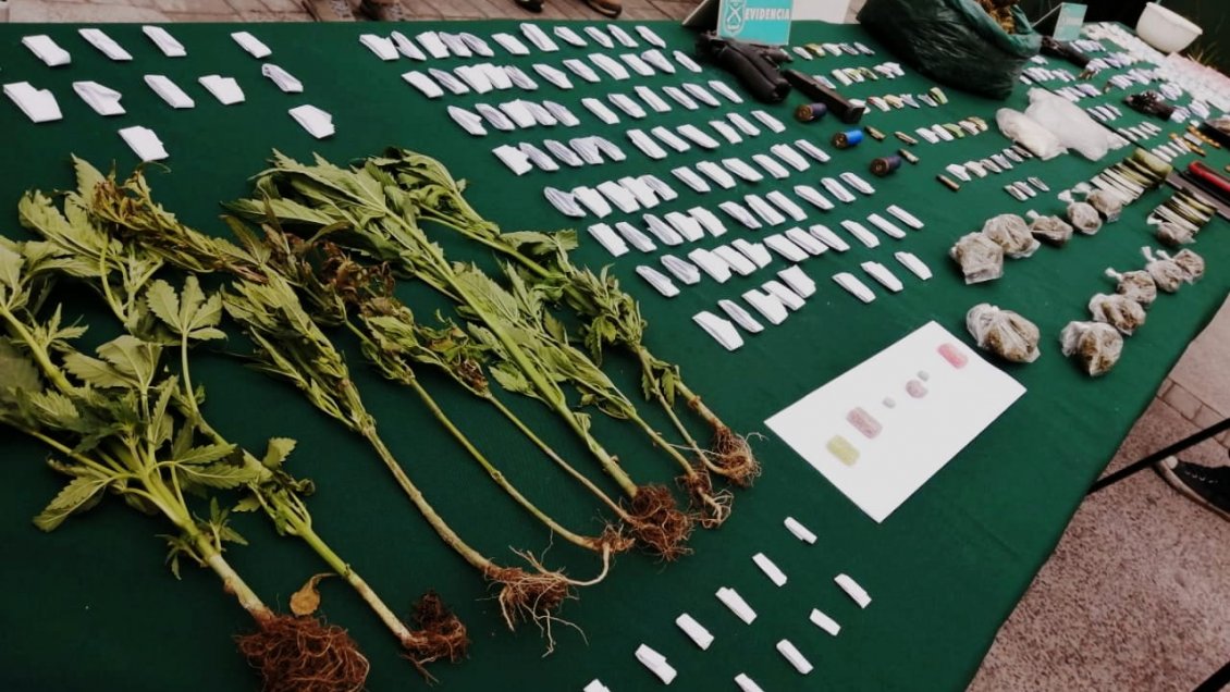 Taller mecánico era usado para vender droga en La Serena