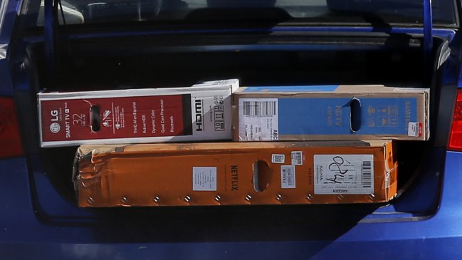 Desconocidos asaltaron camión que transportaba televisores