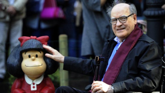   A los 88 años muere Quino, el creador de Mafalda 