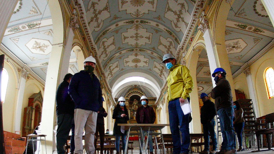 Reiniciarán trabajos de reconstrucción del Santuario del Carmen en Curicó