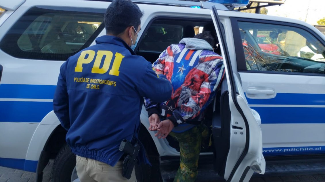 Detienen a sujeto imputado por violento robo en Mostazal