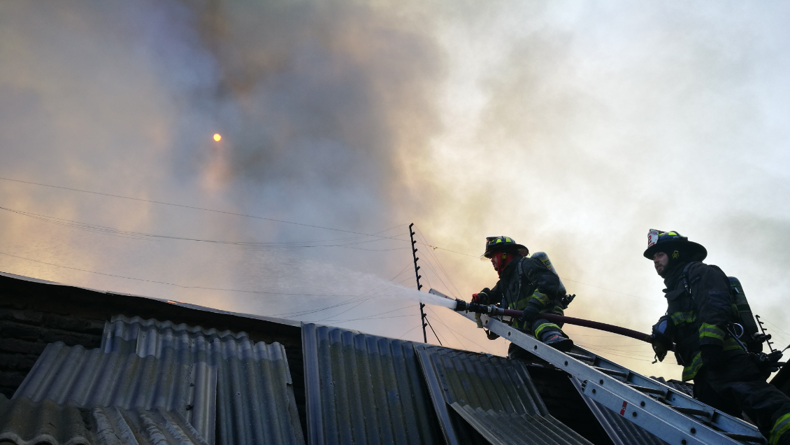 Araucanía: Incendio en Labranza dejó un fallecido y una persona herida grave
