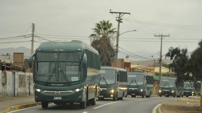Gendarmería trasladó a 40 internos de penales de Santiago hasta Concepción