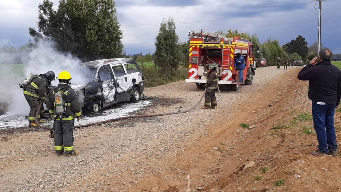 Este lunes fueron los funerales del trabajador asesinado en Collipulli