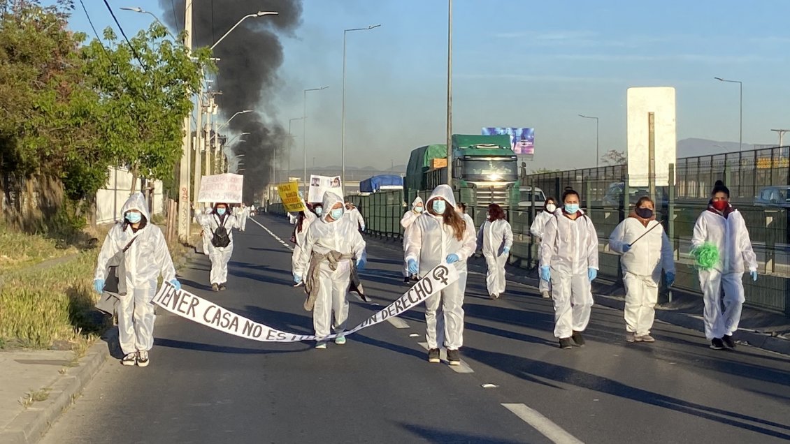 Allegadas exigen al Gobierno ceder terreno a San Ramón para construir viviendas sociales