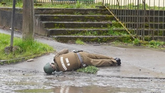 Prisión preventiva para sujeto acusado de golpear a carabinero con una chueca