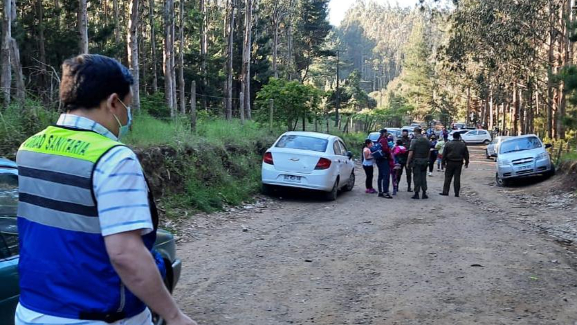 Fiscalización masiva en playa Ramuntcho de Hualpén termina con 13 detenidos