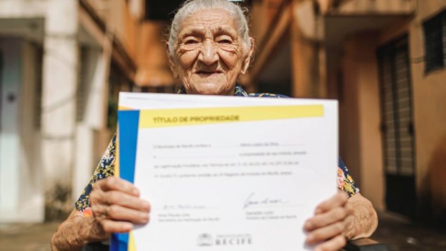 Anciana de 114 años consiguió su casa propia: 