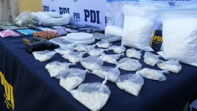 Desbaratan banda que pretendía ingresar 76 kilos de droga a Coquimbo