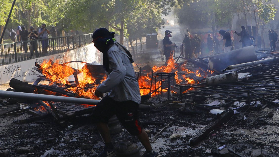 Armada dio de baja a cabo involucrado en desmanes en conmemoración del 18-O