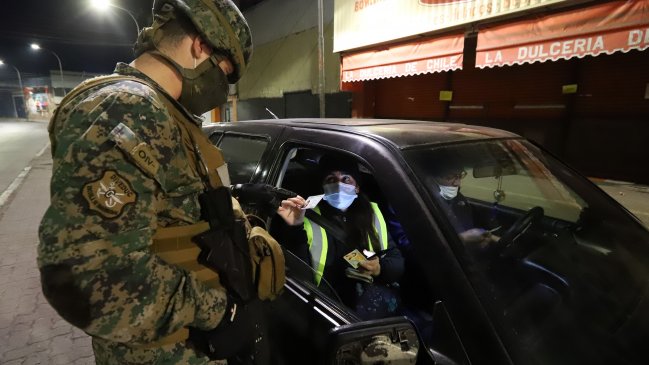 Gobierno modificó el toque de queda para el Plebiscito