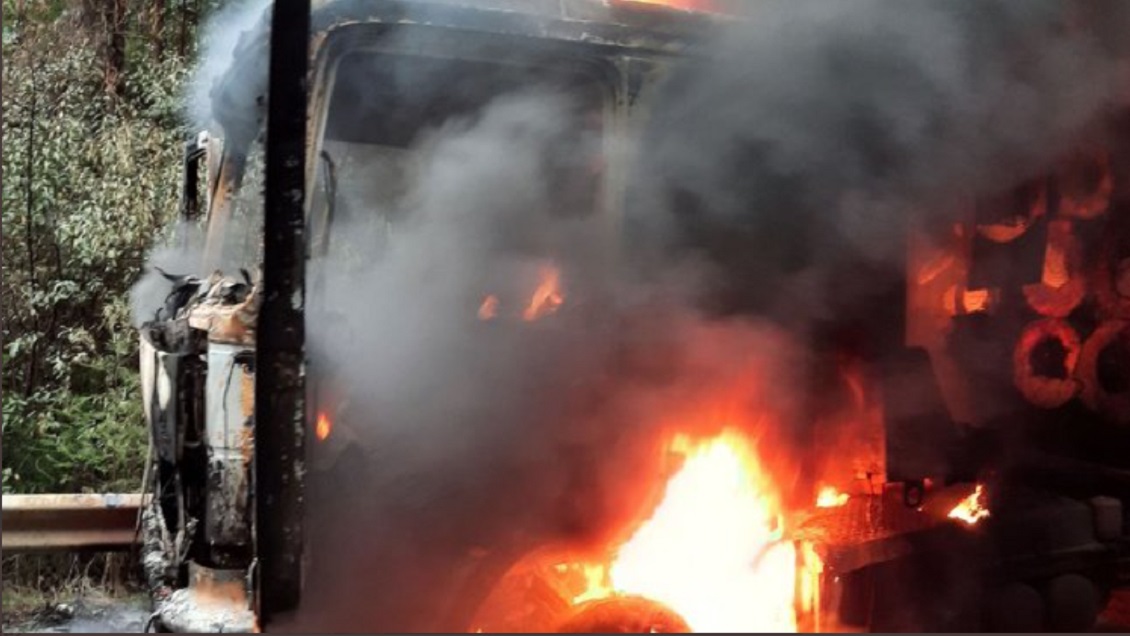 A prisión preventiva un joven imputado por la quema de seis camiones en Mulchén