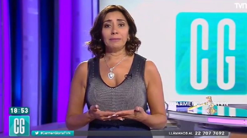 Carmen Gloria Arroyo se quebró en vivo por situación de integrante de su programa