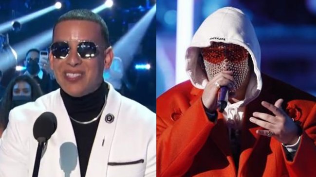 Daddy Yankee y Bad Bunny, los más premiados en los Latin Billboards