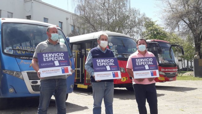 Plebiscito en Ñuble: ocho zonas aisladas accederán a transporte público gratis el domingo