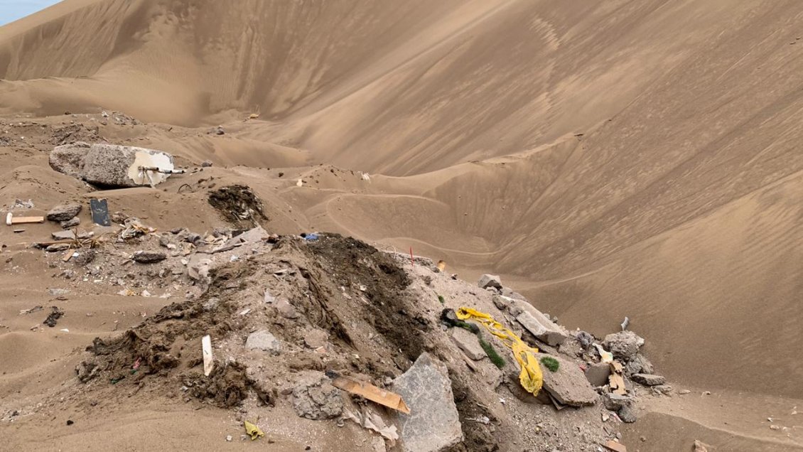 Iquique: Municipio se querelló por daños y derrames de líquidos tóxicos en el Cerro Dragón