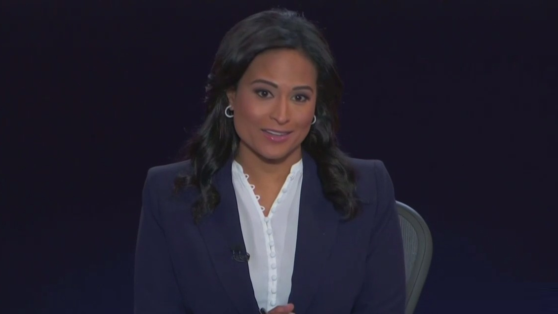 Kristen Welker, la moderadora: la más elogiada tras un debate contenido entre Trump y Biden