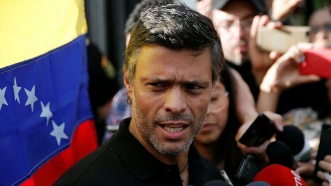 El opositor venezolano Leopoldo López llegó a Madrid