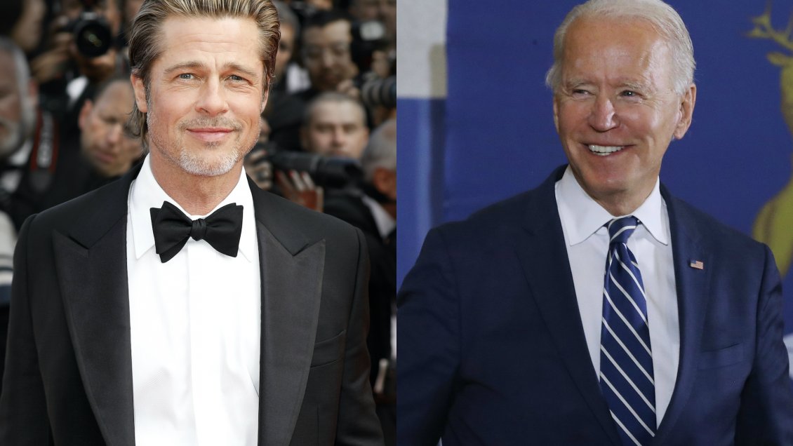 Brad Pitt es la voz del nuevo anuncio de campaña de Joe Biden