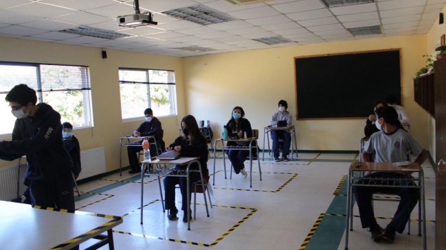 Colegio Inglés es el primer establecimiento de Talca que volvió a clases presenciales