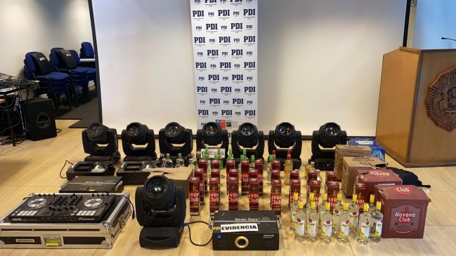 Detuvieron a mujer por millonaria receptación tras robo a discoteque de Los Ángeles