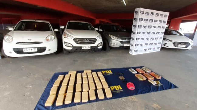 Prisión preventiva para tres imputados por tráfico de drogas en Antofagasta