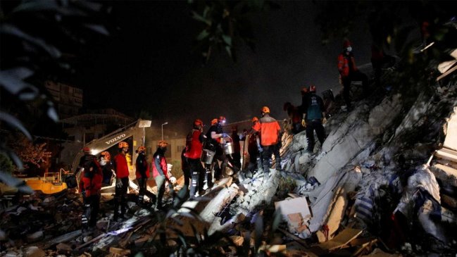 Asciende a 35 la cifra de muertos por el terremoto en Turquía